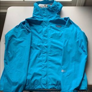 Aqua lightweight rain jacket